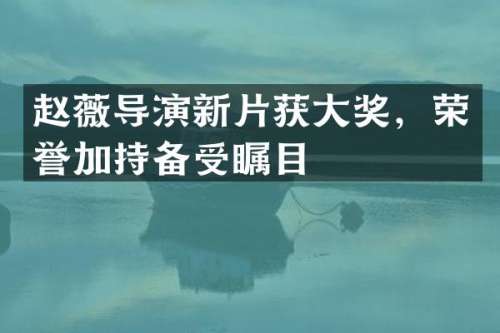 赵薇导演新片获大奖，荣誉加持备受瞩目