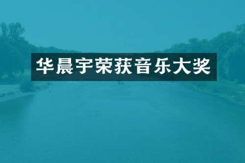 华晨宇荣获音乐大奖