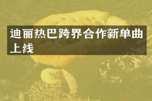 迪丽热巴跨界合作新单曲上线