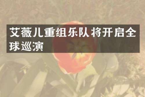艾薇儿重组乐队将开启全球巡演