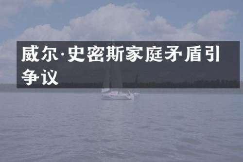 威尔·史密斯家庭矛盾引发争议