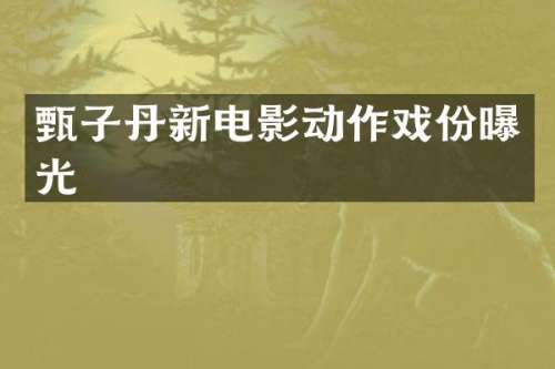 甄子丹新电影动作戏份曝光