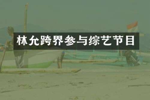 林允跨界参与综艺节目