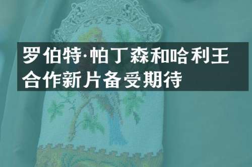 罗伯特·帕丁森和哈利王子合作新片备受期待