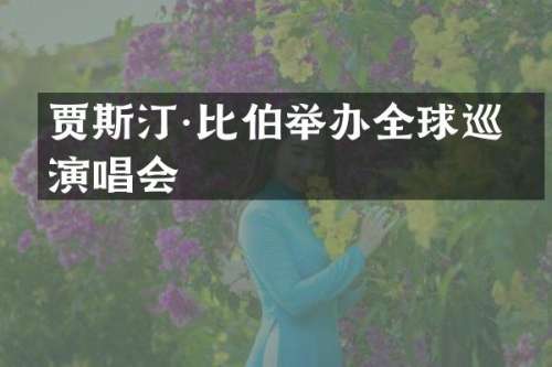 贾斯汀·比伯举办全球巡回演唱会