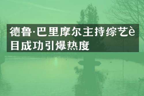 德鲁·巴里摩尔主持综艺节目成功热度