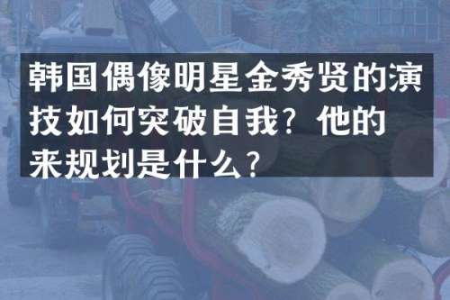 韩国偶像明星金秀贤的演技如何突破自我？他的未来规划是什么？
