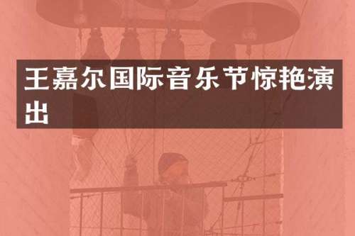 王嘉尔国际音乐节惊艳演出