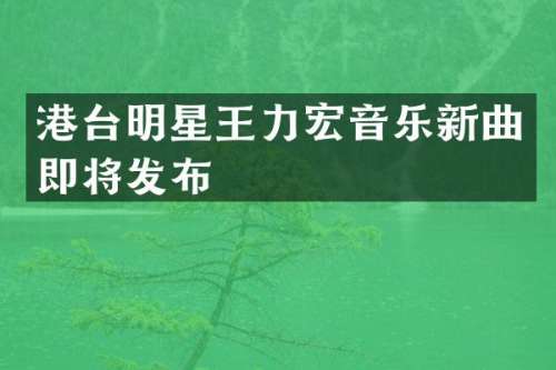 港台明星王力宏音乐新曲即将发布