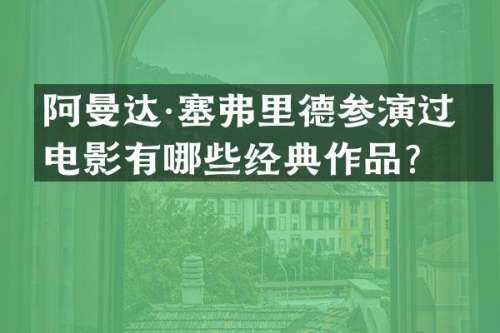 阿曼达·塞弗里德参演过的电影有哪些经典作品？