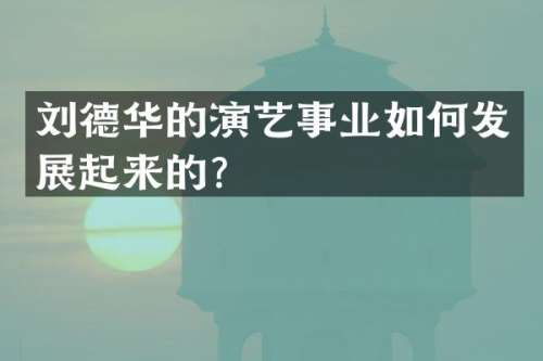 刘德华的演艺事业如何发展起来的？