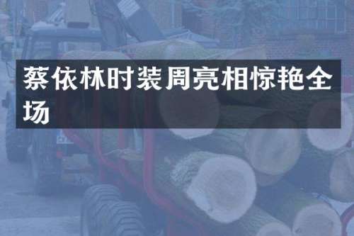 蔡依林时装周亮相惊艳全场