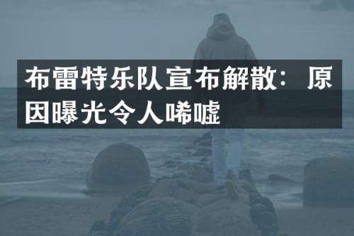 布雷特乐队宣布解散：原因曝光令人唏嘘